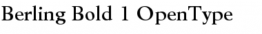 Download Berling Bold Font Title Preview