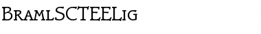Download BramlSCTEELig Regular Font Title Preview