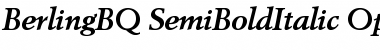 Download Berling BQ Regular Font Title Preview