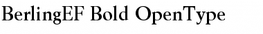 Download BerlingEF-Bold Regular Font Title Preview