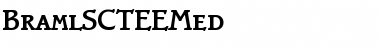 Download BramlSCTEEMed Regular Font Title Preview