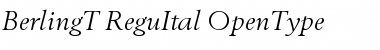 Download Berling T Regular Italic Font Title Preview