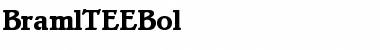 Download BramlTEEBol Regular Font Title Preview