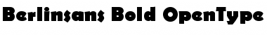 Download Berlinsans Bold Font Title Preview