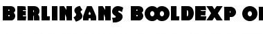 Download Berlin Sans Bold Exp Font Title Preview