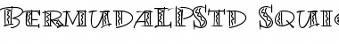 Download Bermuda LP Std Squiggle Font Title Preview