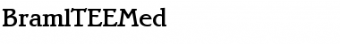 Download BramlTEEMed Regular Font Title Preview