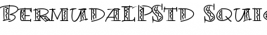Download Bermuda LP Std Squiggle Font Title Preview
