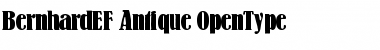 Download BernhardEF Antique Font Title Preview
