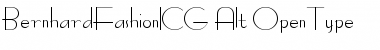 Download BernhardFashionICG Regular Font Title Preview