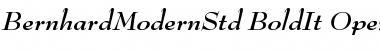 Download Bernhard Modern Std Bold Italic Font Title Preview