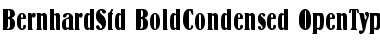 Download Bernhard Std Bold Condensed Font Title Preview