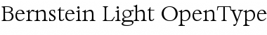 Download Bernstein-Light Regular Font