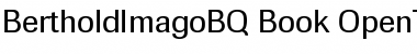 Download Berthold Imago BQ Regular Font Title Preview