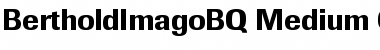 Download Berthold Imago BQ Regular Font Title Preview