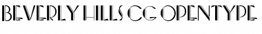Download Beverly Hills CG Regular Font Title Preview