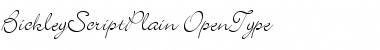 Download Bickley Script Regular Font Title Preview
