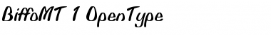 Download BiffoMT Regular Font Title Preview