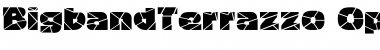 Download BigbandTerrazzo Regular Font Title Preview