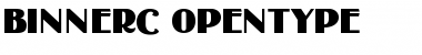 Download BinnerC Regular Font Title Preview