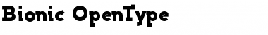 Download Bionic Regular Font Title Preview