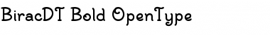Download BiracDT Regular Font Title Preview