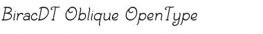 Download BiracDT Regular Font Title Preview