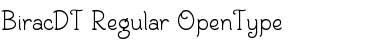 Download BiracDT Regular Font Title Preview