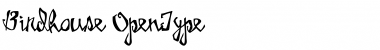 Download Birdhouse Regular Font Title Preview