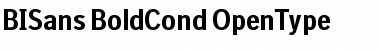 Download BISans BoldCond Font