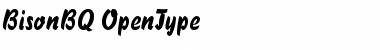 Download Bison BQ Regular Font Title Preview