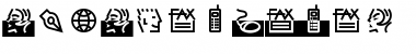 Download Bix Bats LT Std Wired Font Title Preview