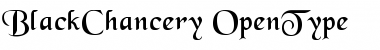 Download BlackChancery Regular Font Title Preview