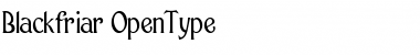 Download Blackfriar Regular Font Title Preview