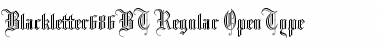 Download Blackletter 686 Regular Font Title Preview