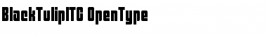 Download Black Tulip ITC Regular Font Title Preview
