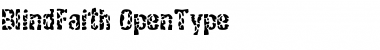 Download BlindFaith Regular Font Title Preview