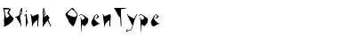 Download Blink Regular Font Title Preview