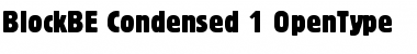 Download Block Berthold Condensed Font Title Preview