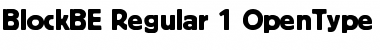 Download Block Berthold Regular Font Title Preview