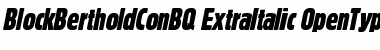 Download Block Berthold BQ Regular Font Title Preview