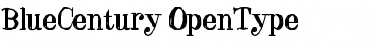 Download BlueCentury Regular Font Title Preview
