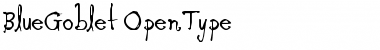 Download Blue Goblet Regular Font Title Preview