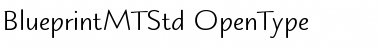 Download Blueprint MT Std Regular Font Title Preview