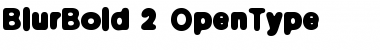 Download BlurBold Regular Font Title Preview