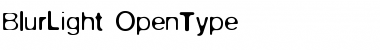Download Blur Light Font Title Preview