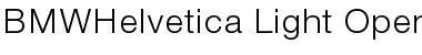 Download BMW Helvetica 45 Light Font