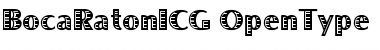 Download BocaRatonICG Regular Font Title Preview