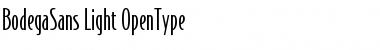 Download BodegaSans-Light Regular Font Title Preview