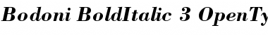 Download Bodoni Bold Italic Font